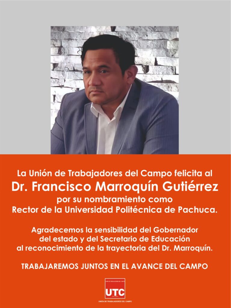 El Dr. Francisco Marroquín nuevo rector de la Universidad Politécnica